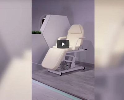 Видео 2 о товаре Косметологическое кресло МД-831, 1 мотор, серебристый