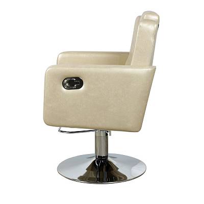 Парикмахерское кресло МД-166 гидравлика, регулировка спинки и подголовника: вид 6
