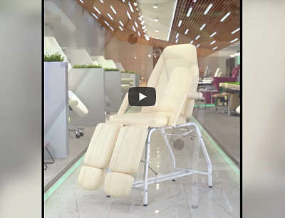 Видео о товаре Педикюрное кресло СП Люкс, цвет №43