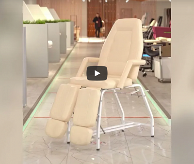 Видео о товаре Педикюрное кресло СП Люкс с поддоном